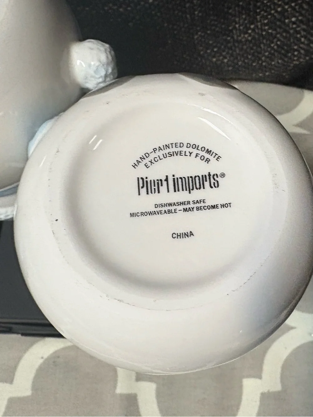 Pier 1 Snowbird Holiday Mugs
